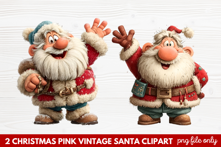 Cute Santa Clipart Image 2