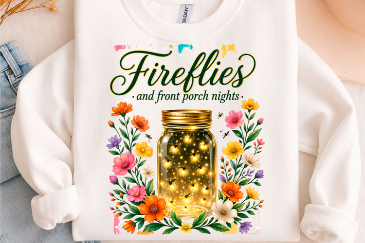 Fireflies Front Porch Nights PNG