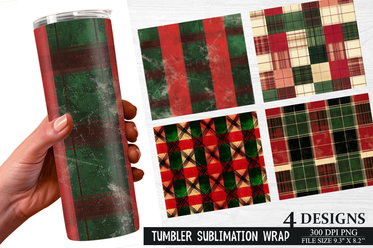 Christmas Tumbler Wrap