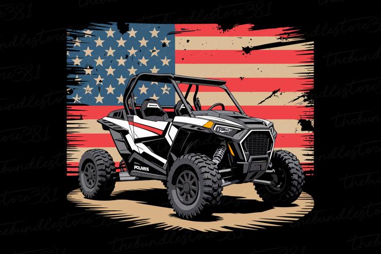 American Buggy Svg | 4th of July Svg | Svg Cut File