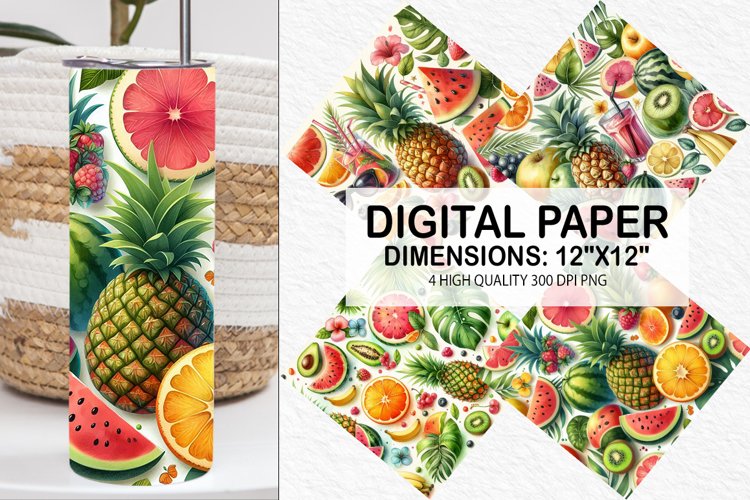 Summer Digital Paper Image 14