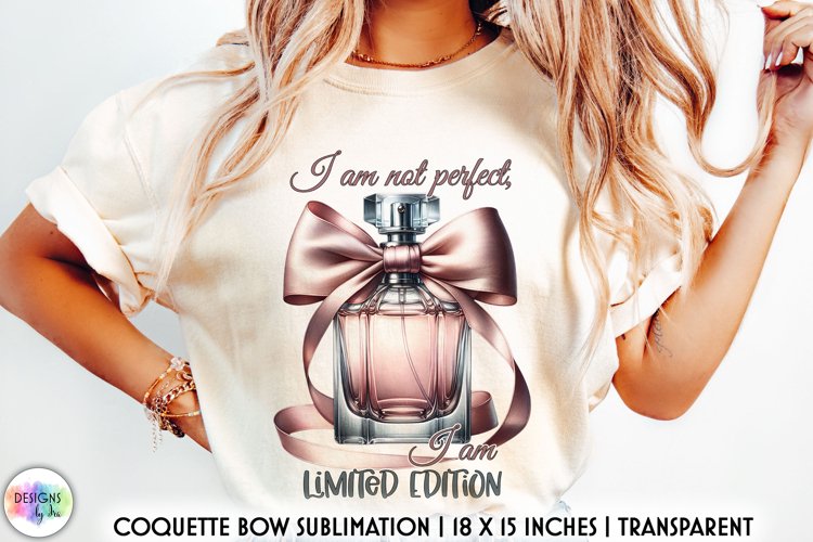 Vintage Fashion Sublimation | Limited Edition Perfume Bottle