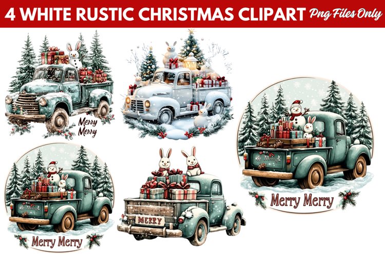 Rustic Christmas Clipart Image 13
