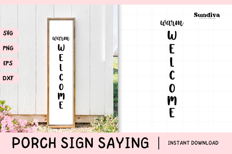 Welcome Porch Sign Svg Image 8