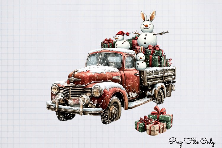 Rustic Christmas Clipart Image 6