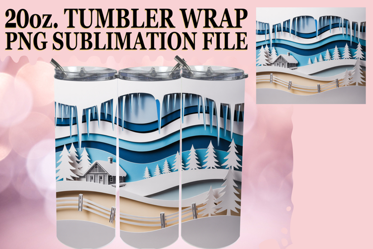 Christmas Tumbler Wrap Image 6