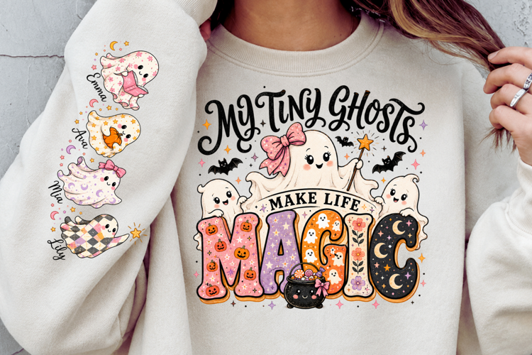 Cute Halloween Ghost PNG