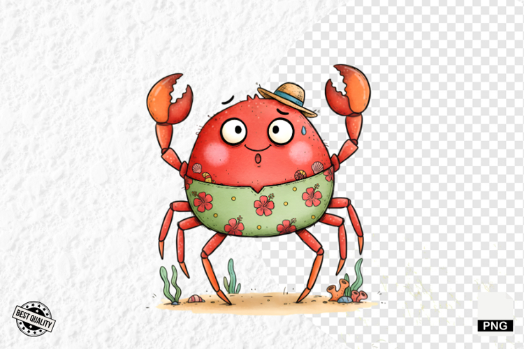 Crab Illustration Image 23