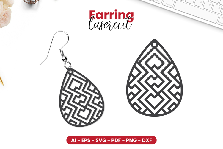 Earring LaserCut - Lasercut File