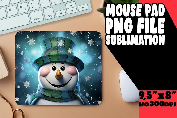 Snowman Sublimation Image 8
