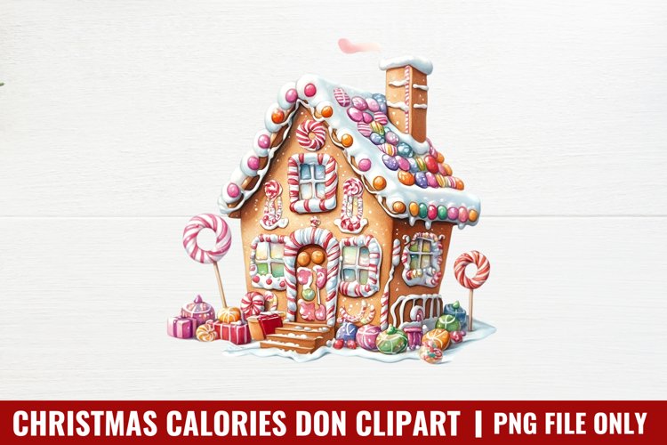 Christmas calories don Clipart PNG