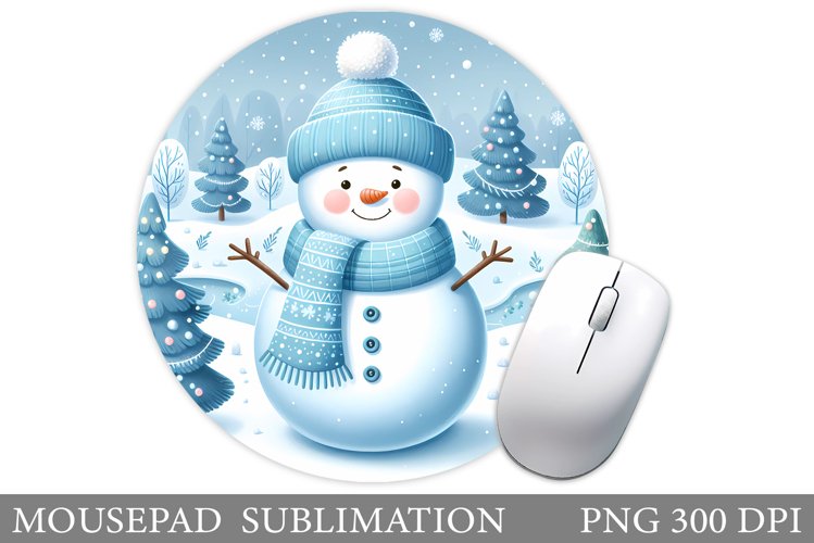 Cute Snowman Clipart Image 22