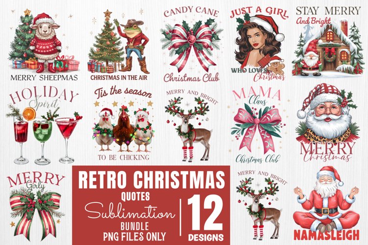 Christmas Sublimation Designs Image 14
