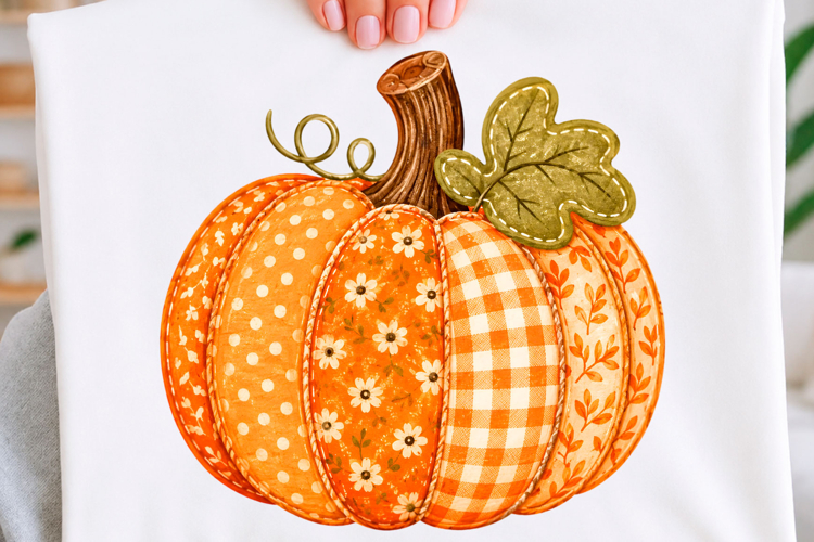 Pumpkin Dot Art Image 8