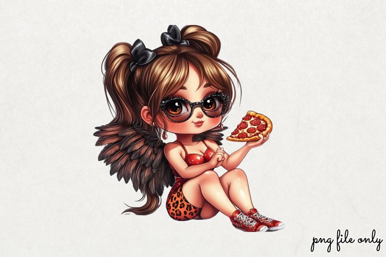 Lazy Sassy Angle for Valentine Clipart PNG