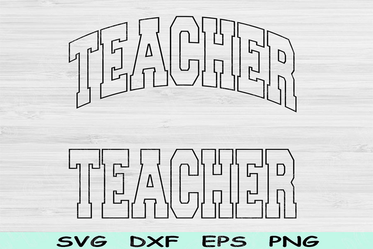 Teacher Svg Dxf Cut Files, Teacher Png, Back To School Svg
