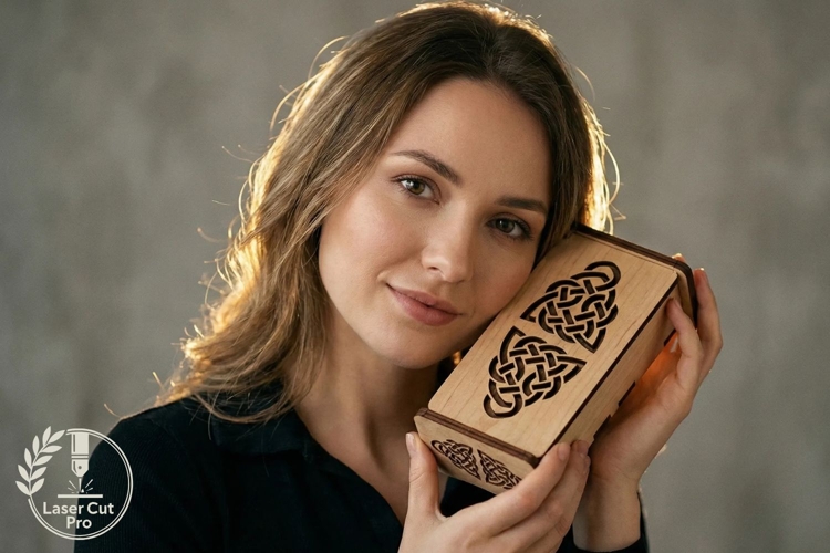 Celtic Knot Box Laser Cut Files