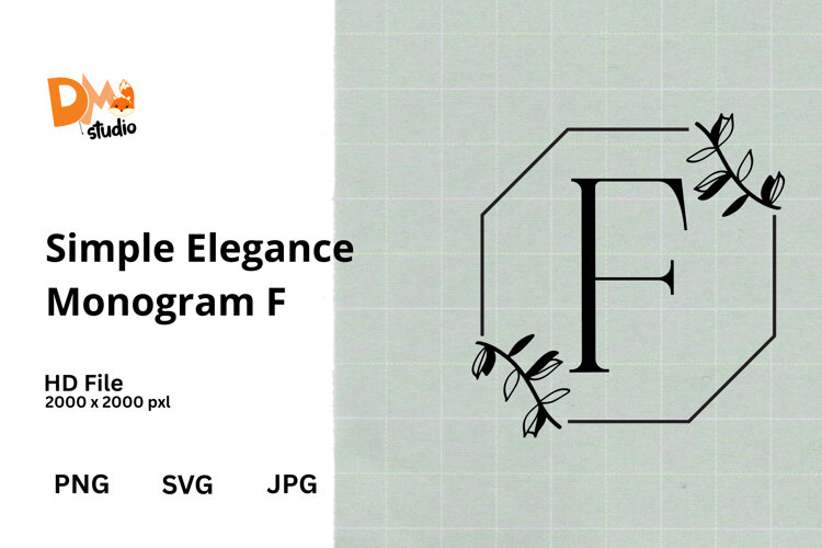 Monogram Example Simple Simple Elegance Monogram (6089494)