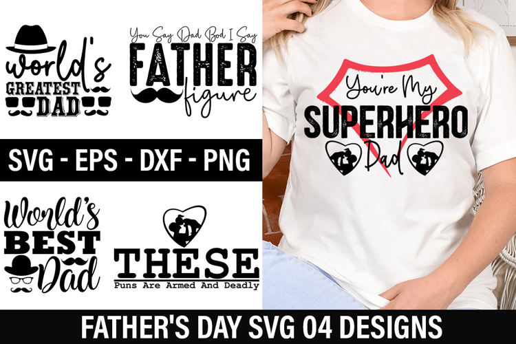 Fathers Day SVG Design - These Puns Are Armed And Deadly