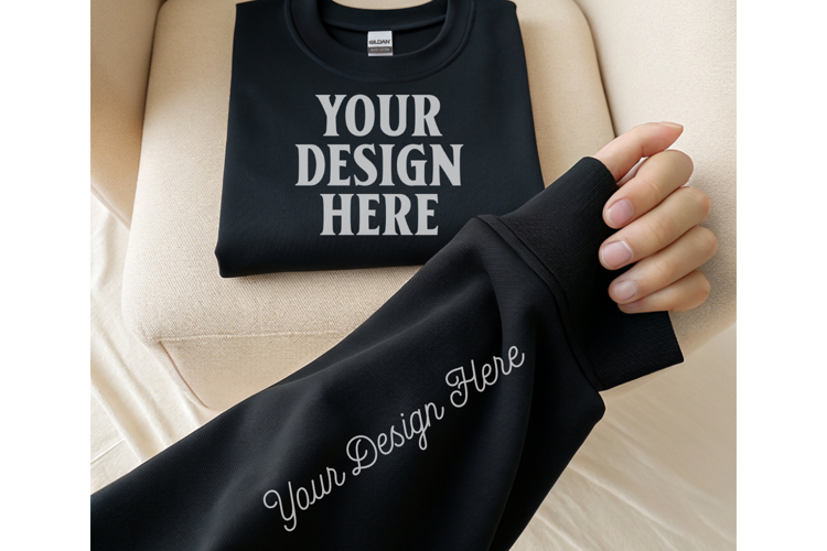 Sweatsuit Mockup Image 9