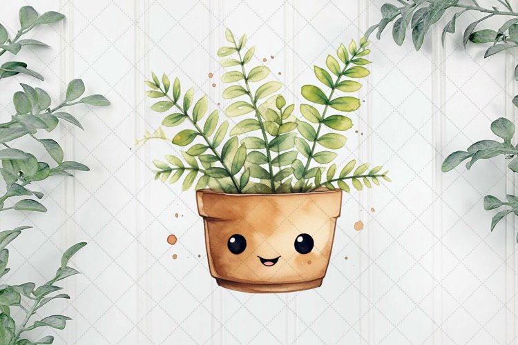 Kawaii Plant Potted Sublimation