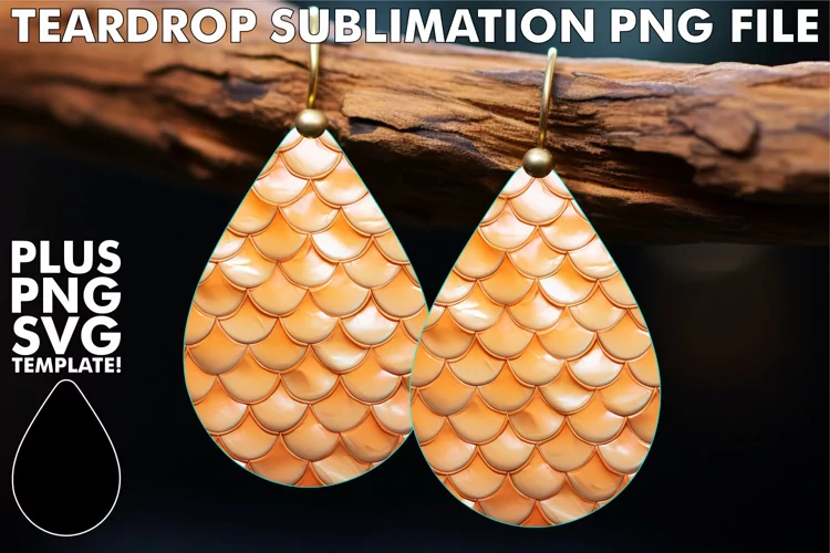 Dive into 3D Sublimation: Mermaid Scales