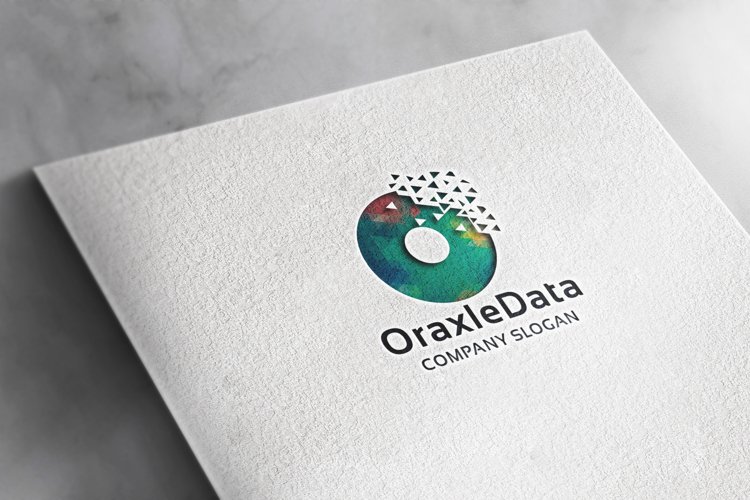 Orexle Data Letter O Logo example image 1