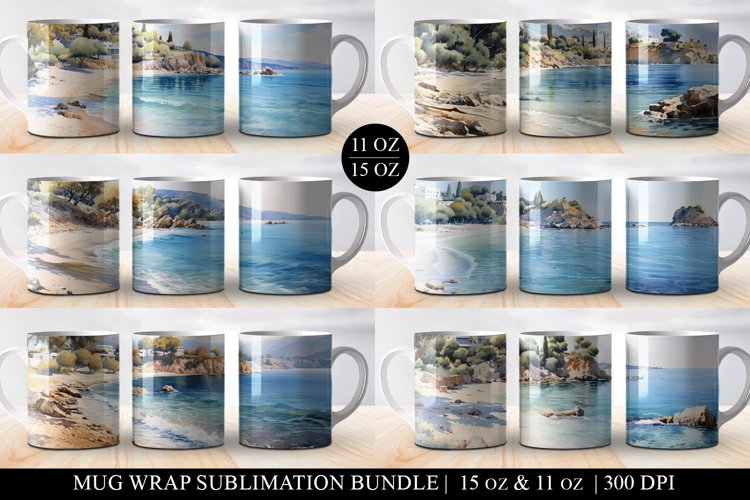 Beach Sublimation Design