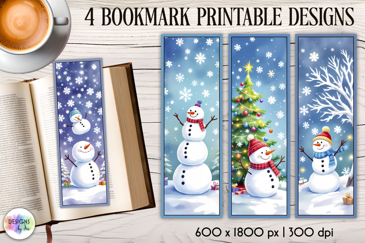 Christmas Bookmark Printables, Book Lover Quotes Bookmarks