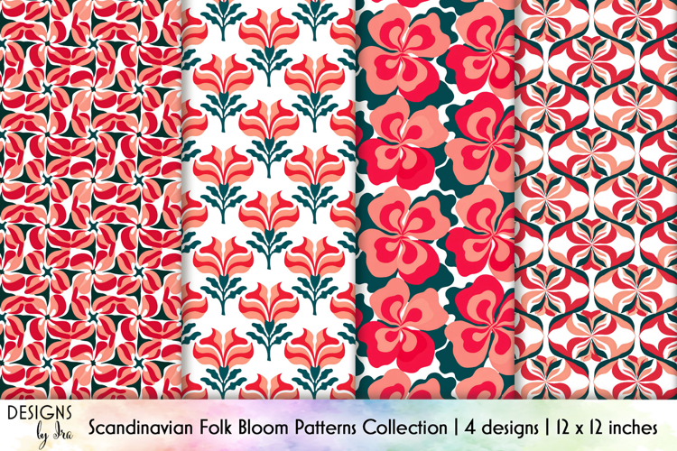 Floral Seamless Pattern Image 12