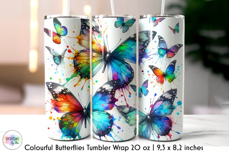 20 Oz Sublimation Tumbler Wrap Image 15