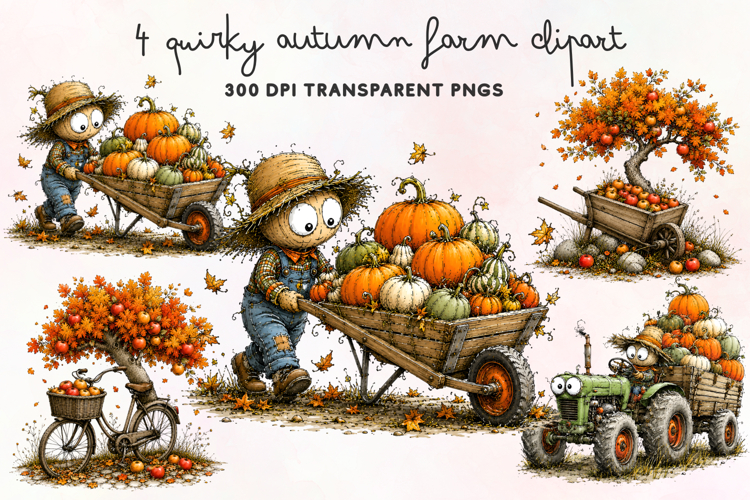 Farmhouse Animals Clipart Image 20