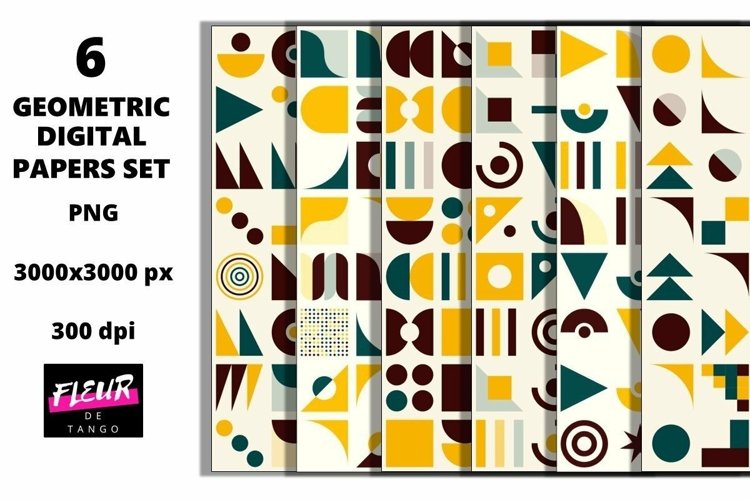 Geometric Seamless Pattern Image 6