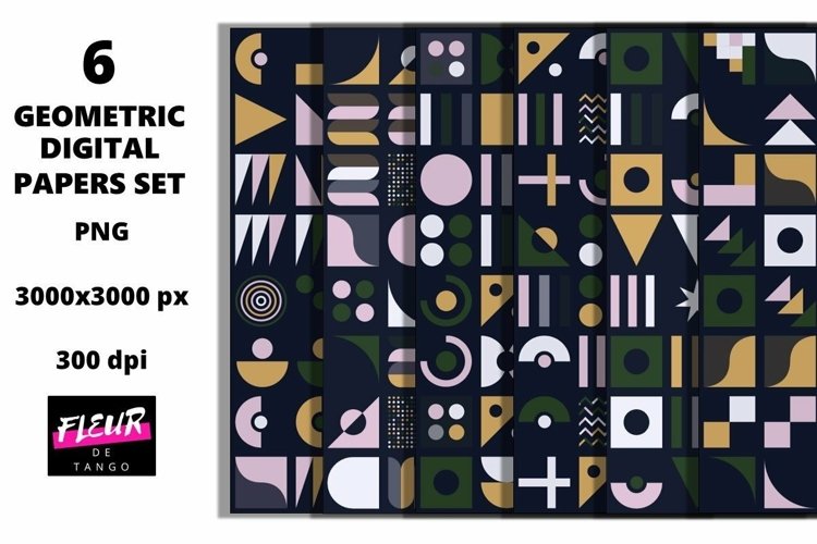 Geometric Seamless Pattern Image 5