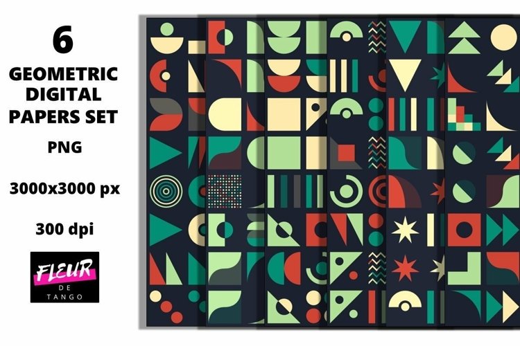 Geometric Seamless Pattern Image 5