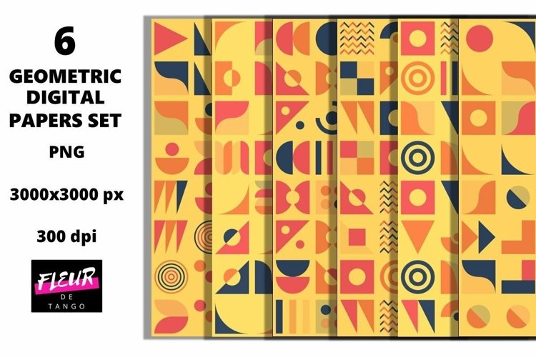 Geometric Seamless Pattern Image 24