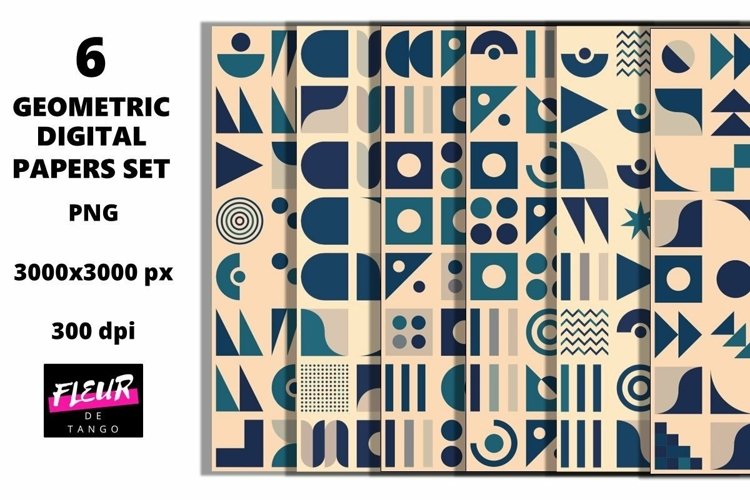 Geometric Seamless Pattern Image 22