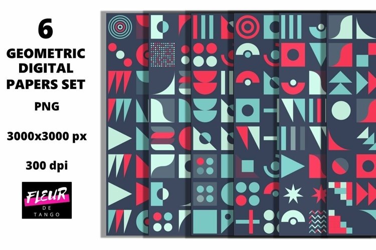 Geometric Seamless Pattern Image 11