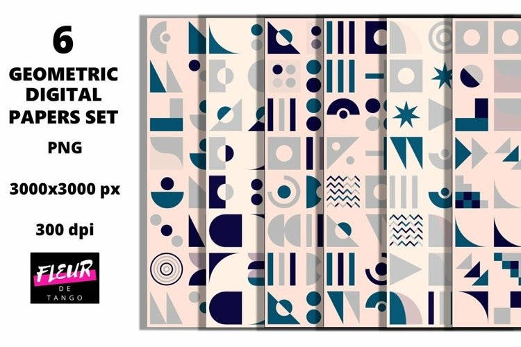 Geometric Seamless Pattern Image 19
