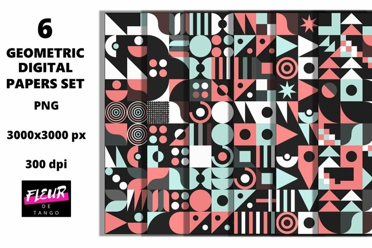 Geometric Seamless Pattern Image 17