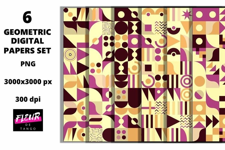 Geometric Seamless Pattern Image 23