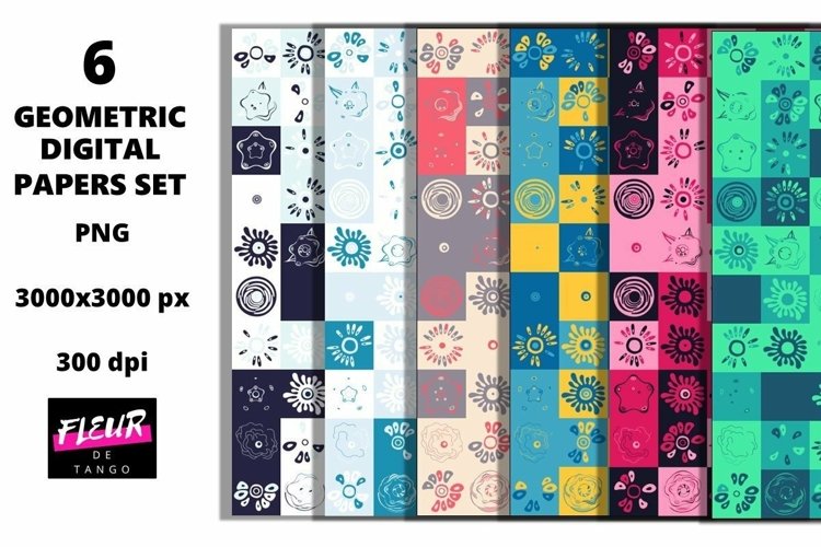 Geometric Seamless Pattern Image 15