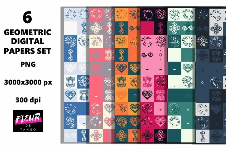Geometric Seamless Pattern Image 15