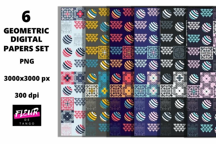 Geometric Seamless Pattern Image 13