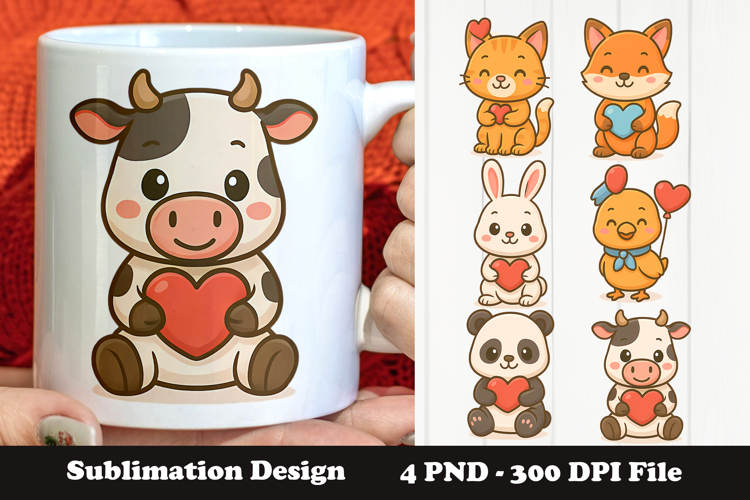 Cute Cartoon Cow Image 6