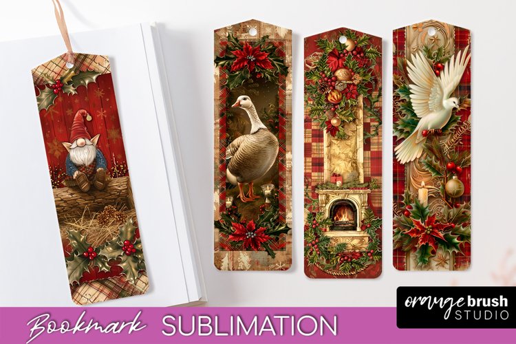 Printable Christmas Bookmark Image 11
