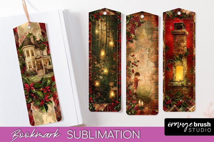Printable Christmas Bookmark Image 2