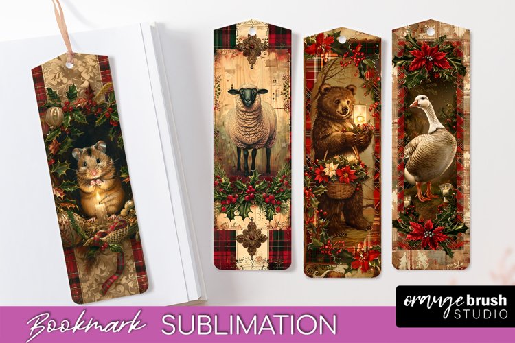 Printable Christmas Bookmark Image 22