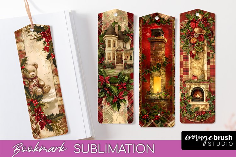 Printable Christmas Bookmark Image 21