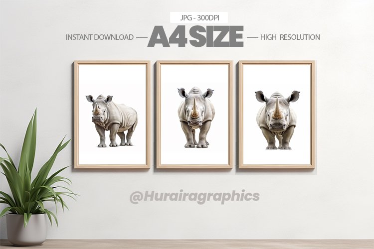 Animal Wall Art - 03 Variations example image 1